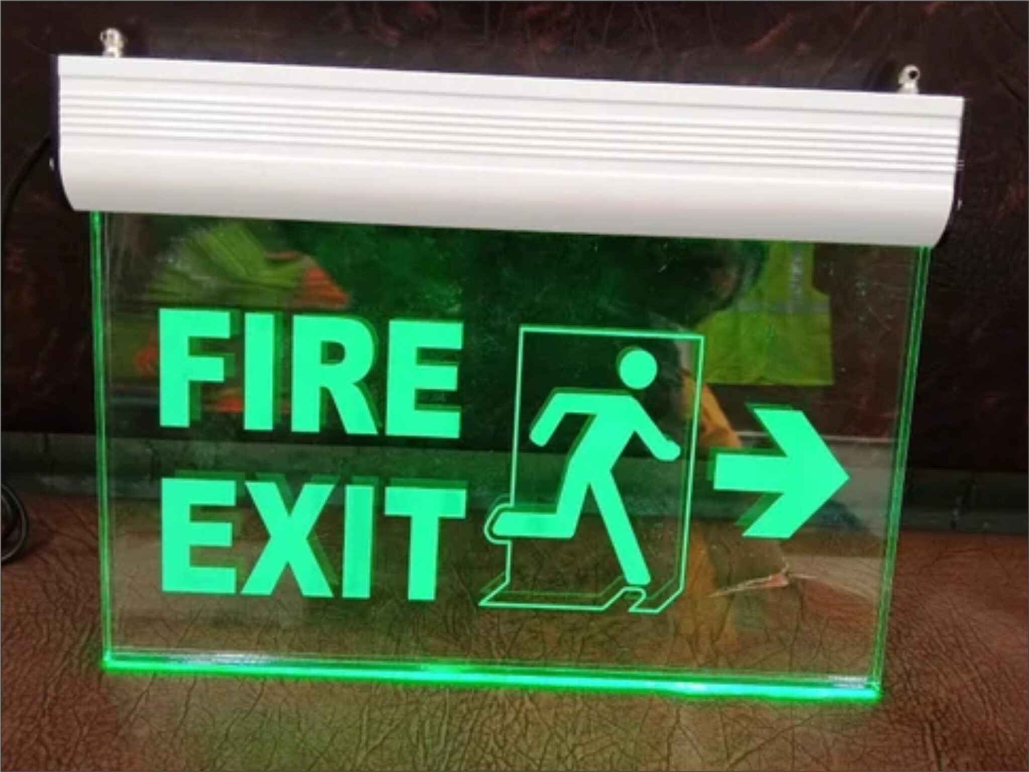 Fire Emergency Signs-Name Plate - 1