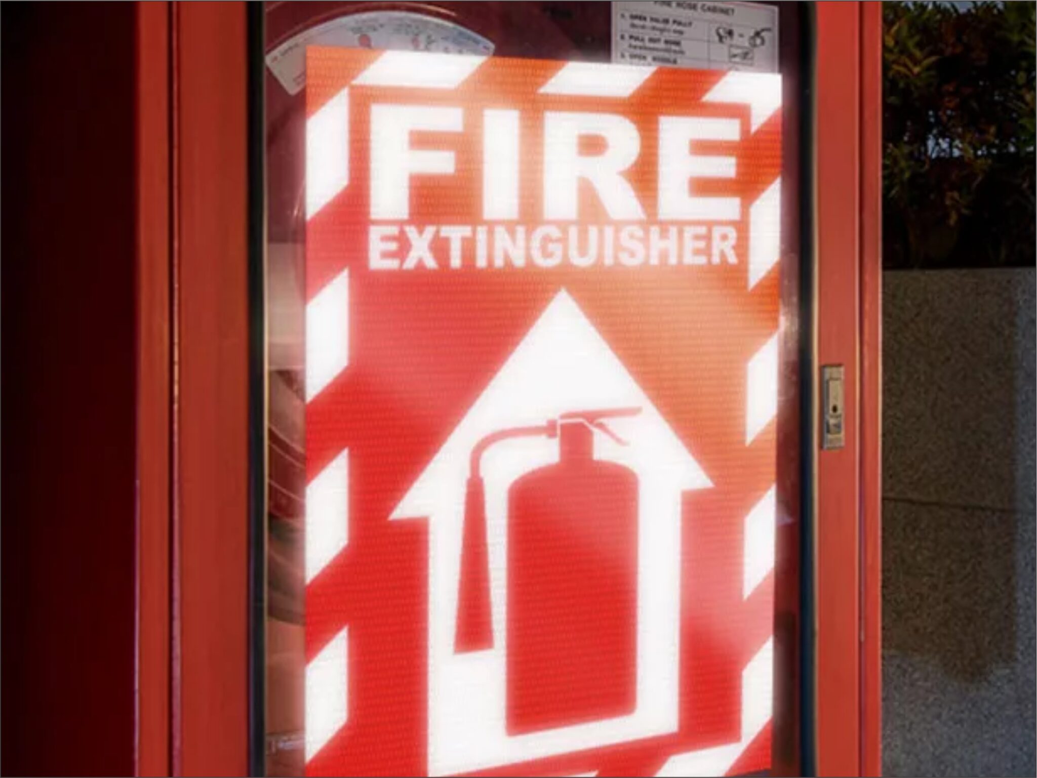 Fire Emergency Signs-Name Plate - 4