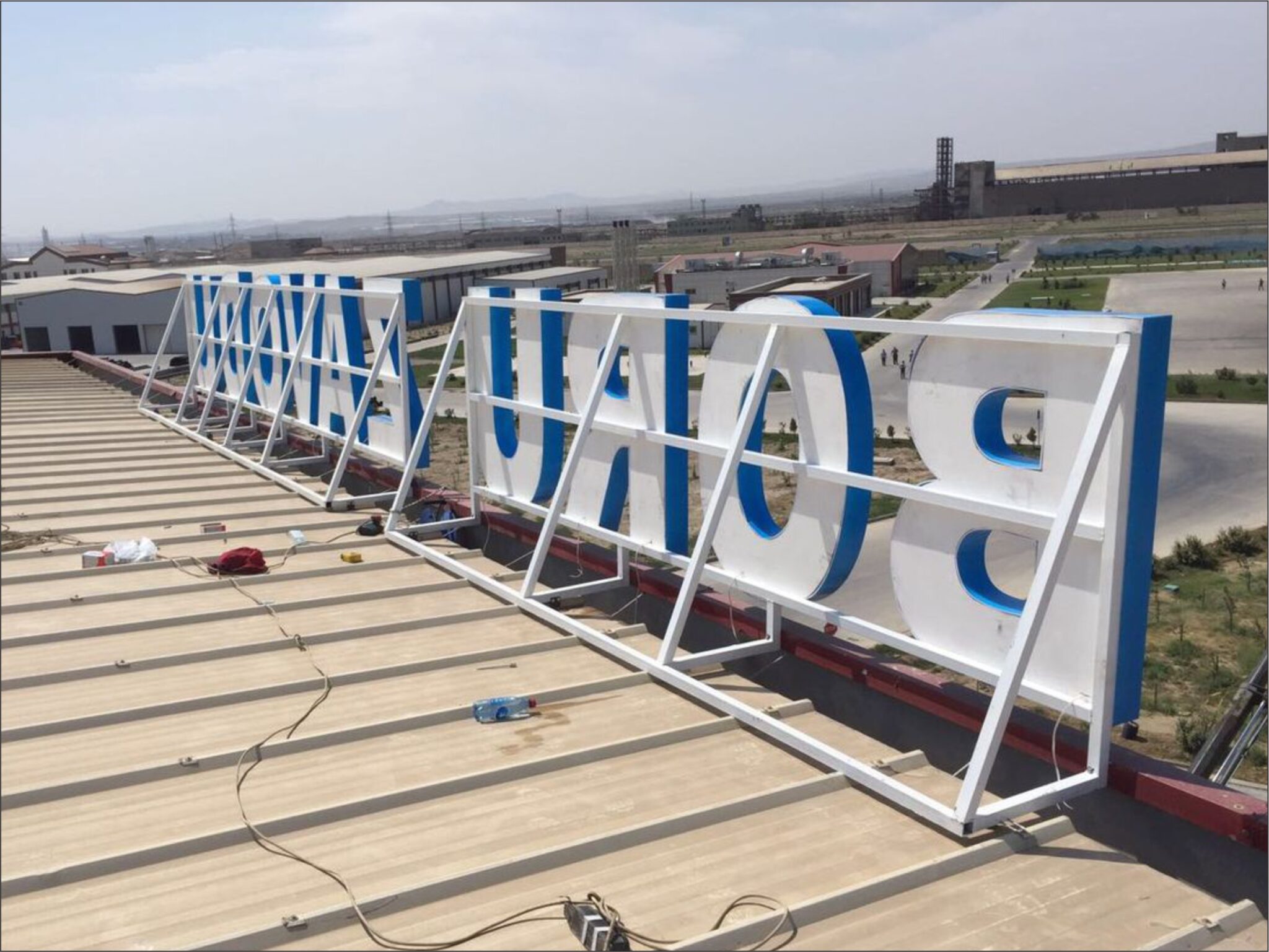 Sky Sign (Structure on Terrace) - 4